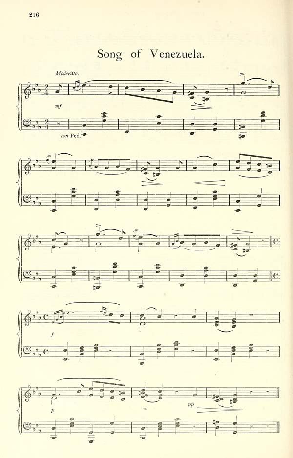 (230) Page 216 - Song of Venezuela