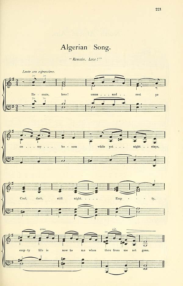 (235) Page 221 - Algerian song