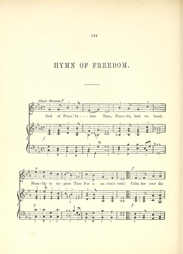 (156) Page 144 - Hymn of freedom