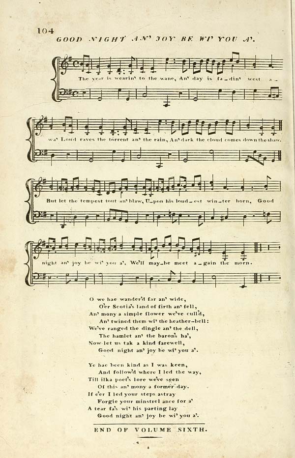 (346) Page 104 - Good night an' joy be wi' you a'