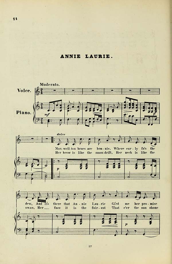 (22) Page 14 - Annie Laurie