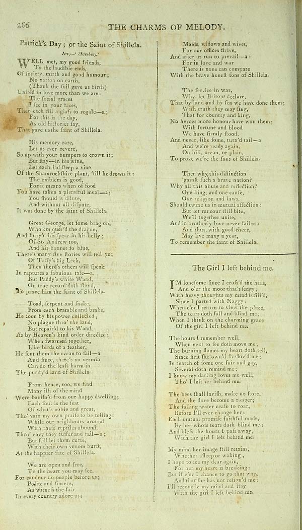 (274) Page 286 - Patrick's day; or The saint of Shillela