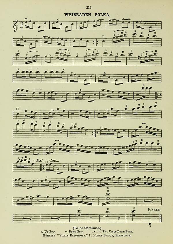 (32) Page 216 - Weisbaden polka
