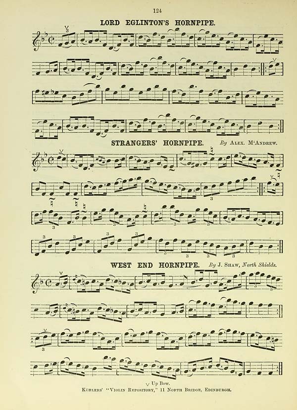 (36) Page 124 - Lord Eglinton's hornpipe