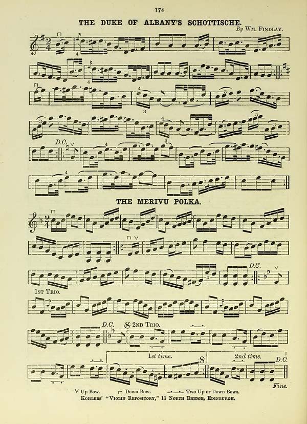 (86) Page 174 - Duke of Albany's schottische