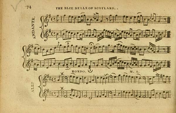 (78) Page 74 - Blue bells of Scotland