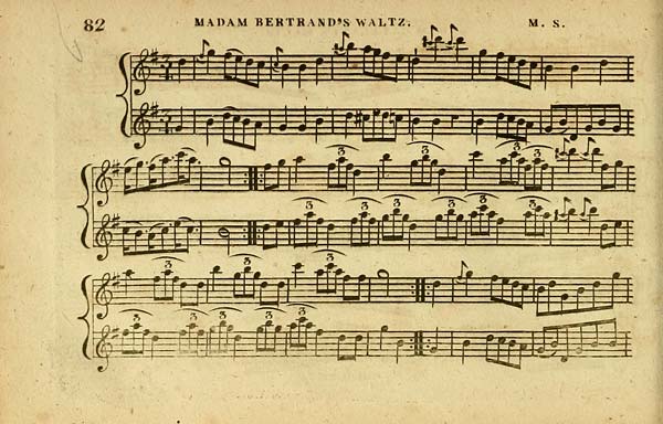 (86) Page 82 - Madam Bertrand's waltz