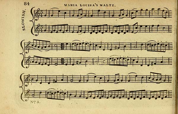 (90) Page 84 - Maria Louisa's waltz