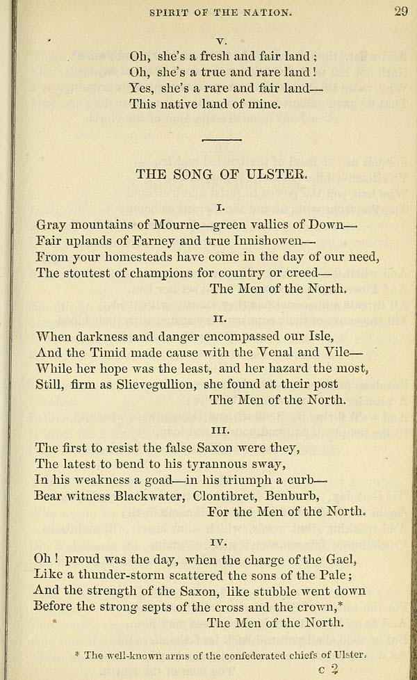 (37) Page 29 - Song of Ulster