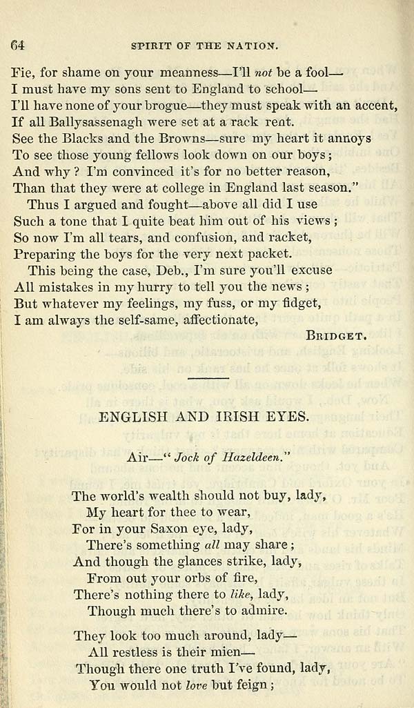 (72) Page 64 - English and Irish eyes