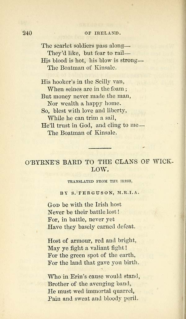 (240) Page 240 - O'Byrne's bard to the clans of Wicklow
