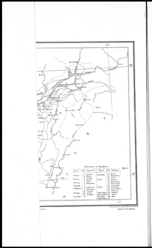 (11) Foldout closed - Assam 1891