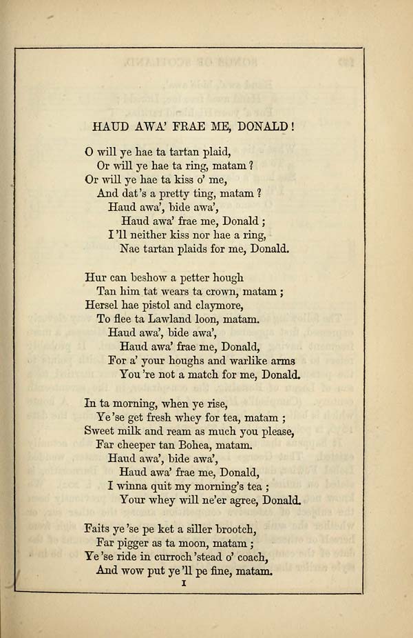 (135) [Page 129] - Haud awa' frae me, Donald