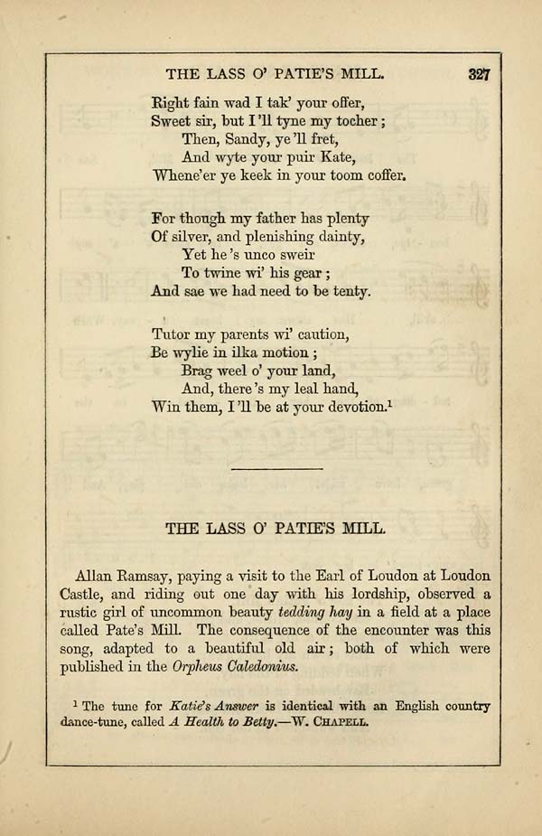 (333) Page 327 - Lass o' Patie's mill