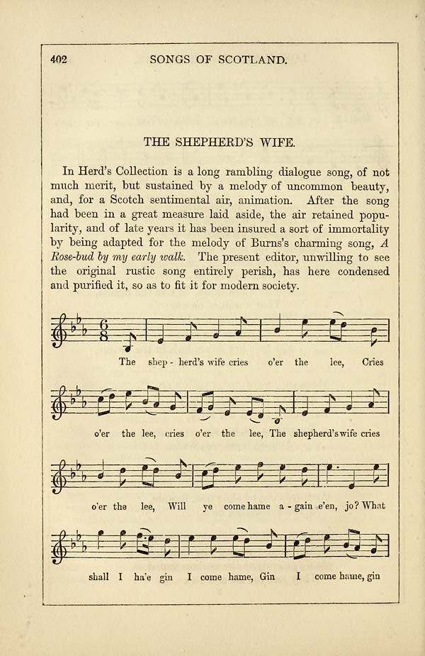(410) Page 402 - Shepherd's wife