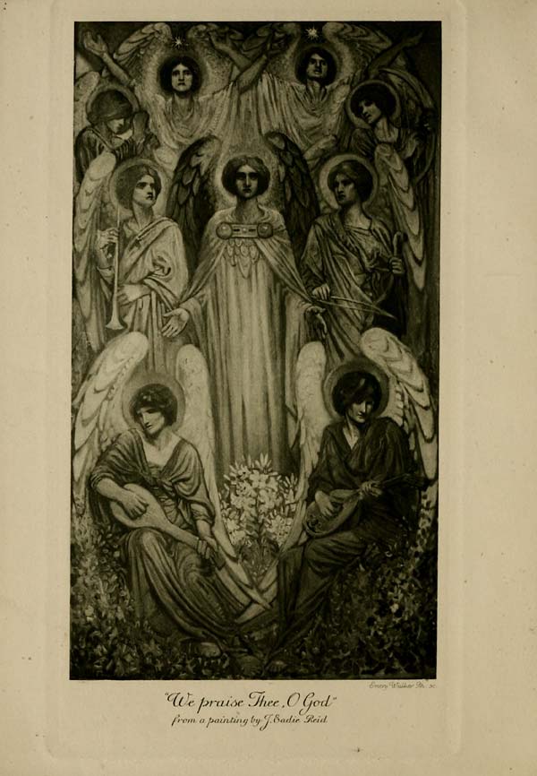 (8) Frontispiece - We praise thee, O God