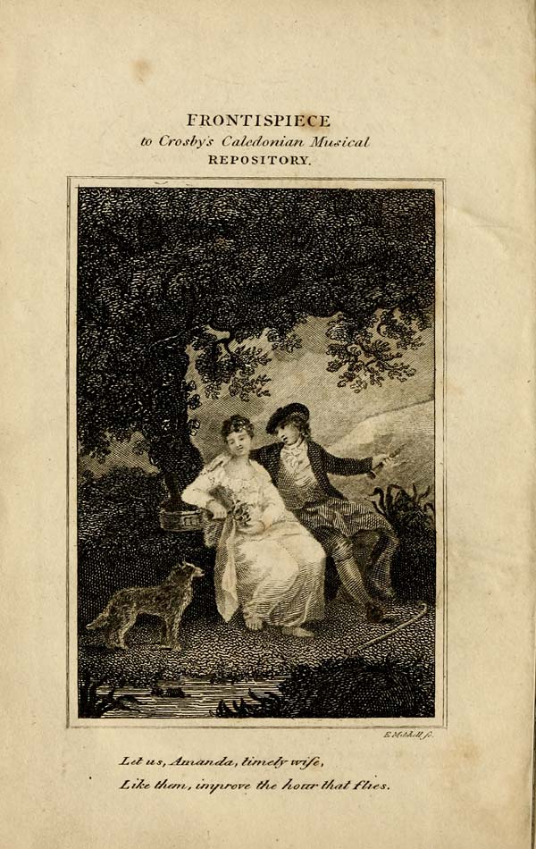 (6) Frontispiece - Let us, Amanda, timely wise