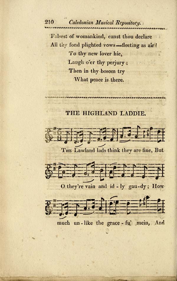 (214) Page 210 - Highland laddie