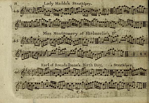(24) Page 18 - Lady Haddon's strathspey