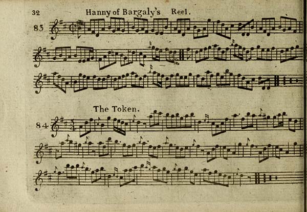 (38) Page 32 - Hanny of Bargaly's reel