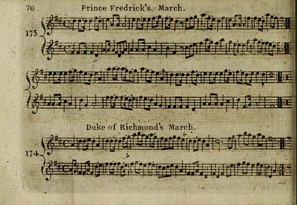 (76) Page 70 - Prince Frederick's march