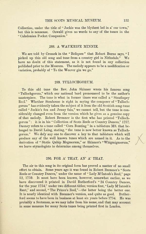 (177) Page 155 - Waukrife minnie - Inglis Collection of printed music ...