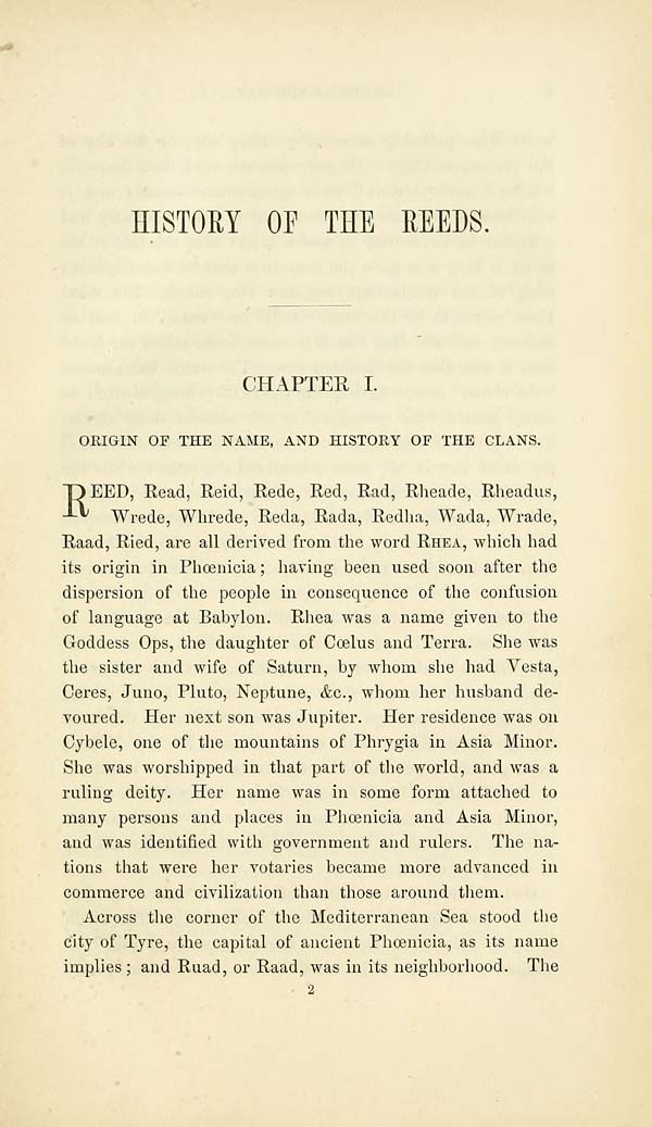 (25) [Page 9] - Origin of the name and history of the Clans