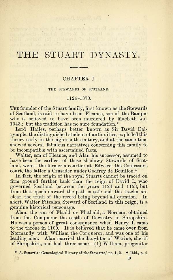 (21) [Page 1] - Stewards of Scotland, 1124-1370