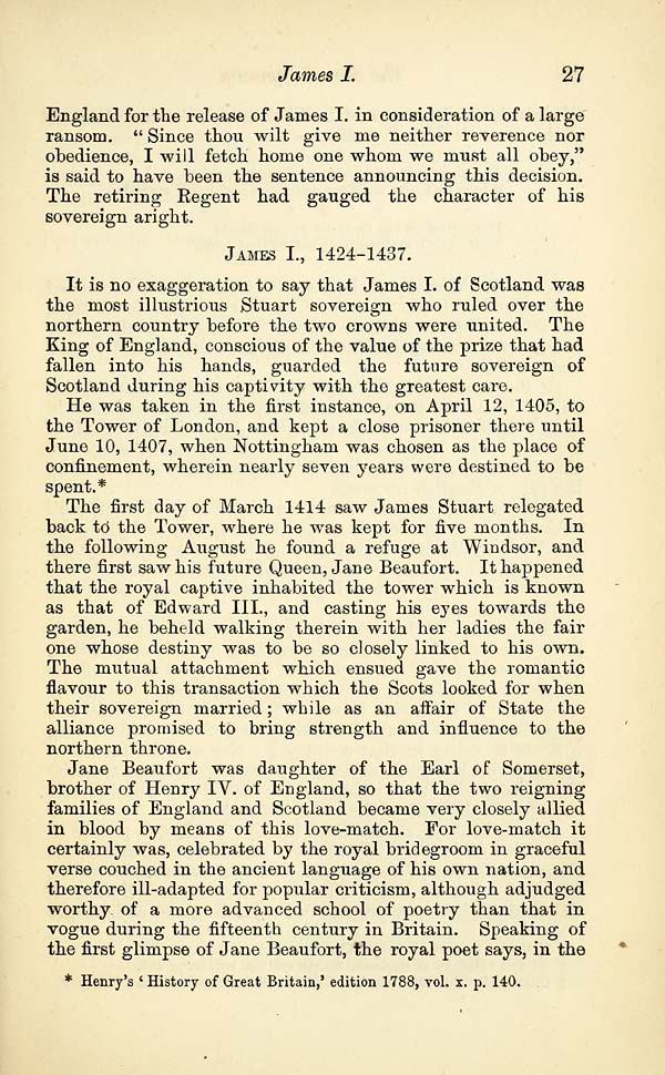 (47) Page 27 - --- James I of Scotland, 1424-1437