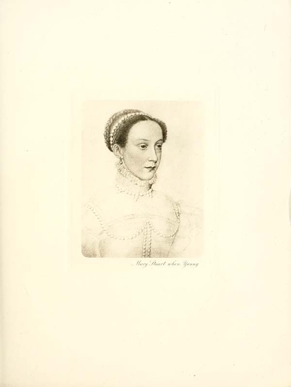 (41) Illustrated plate - Mary Stuart, when young