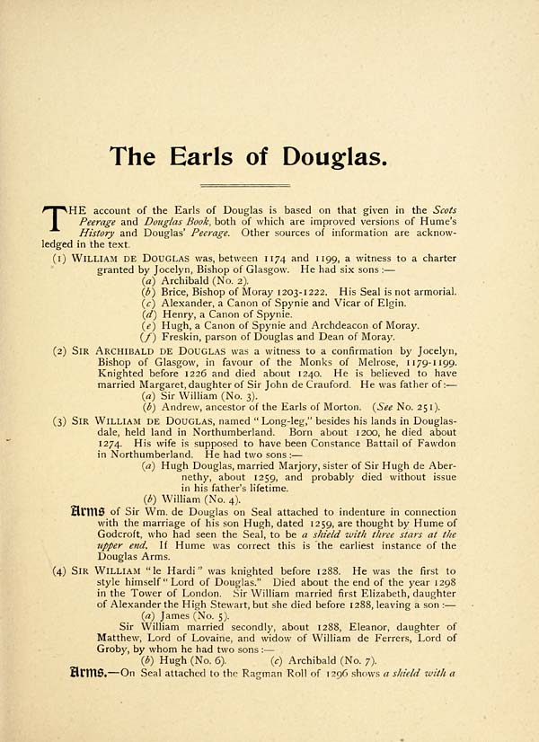 (19) [Page 13] - Earls of Douglas