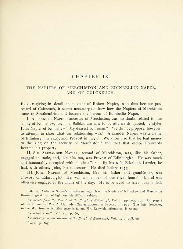 (225) [Page 175] - Napiers of Merchiston and Edinbellie Naper, and of Culcreuch