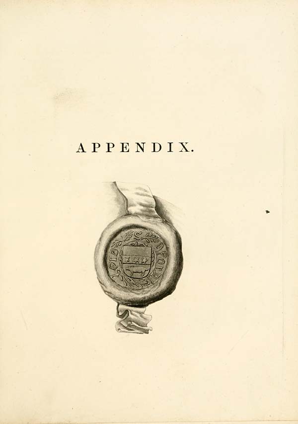 (115) Divisional title page - Appendix