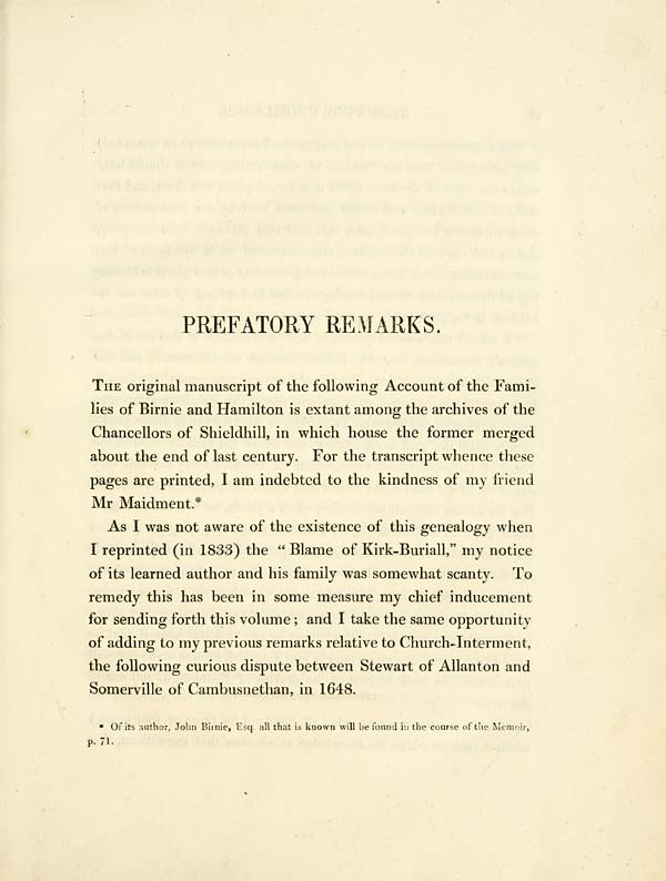 (9) [Page v] - Prefaratory remarks