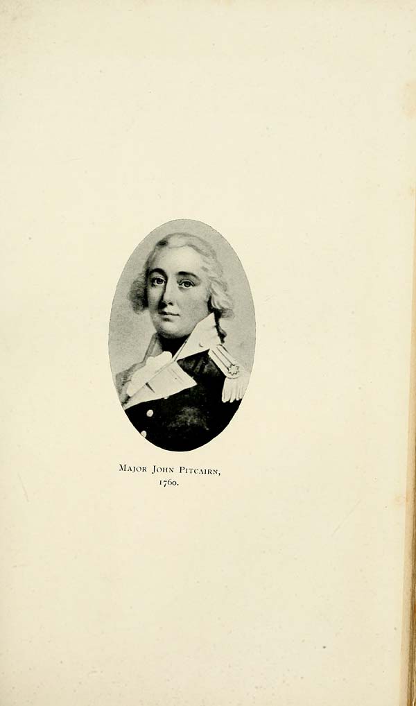 (523) Portrait - Major John Pitcairn, 1760 (miniature)