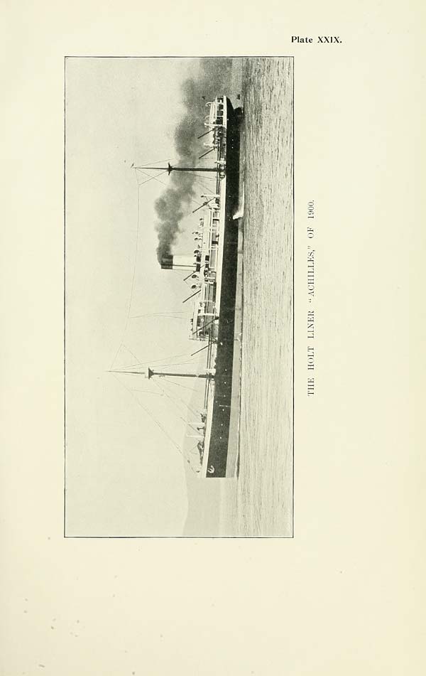 (153) Plate 29 - Holt liner, Achilles of 1900
