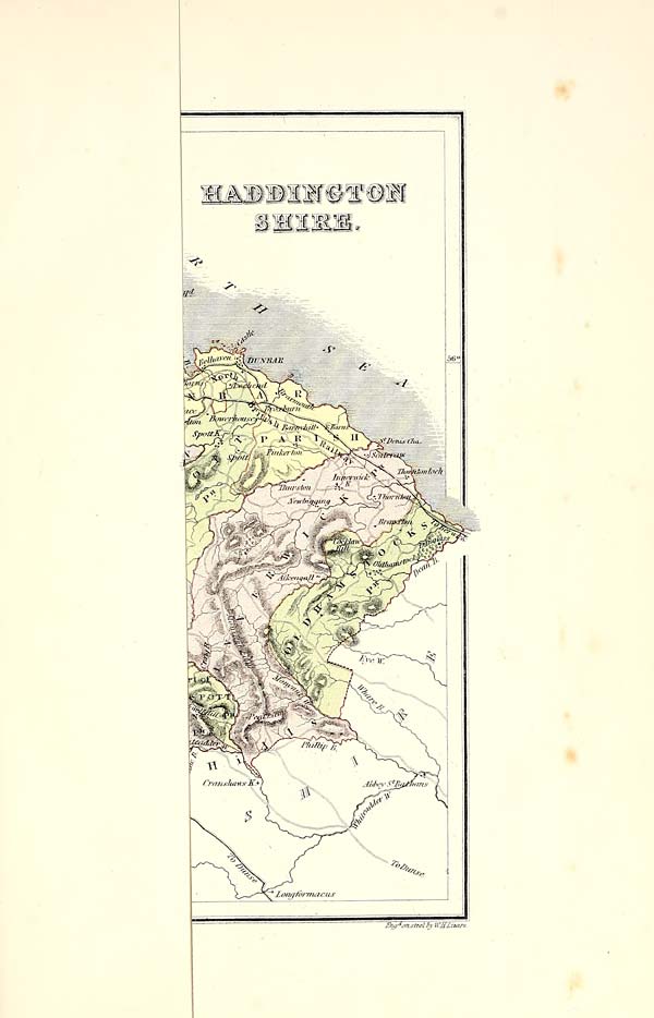 (27) Folded map - Haddington shire