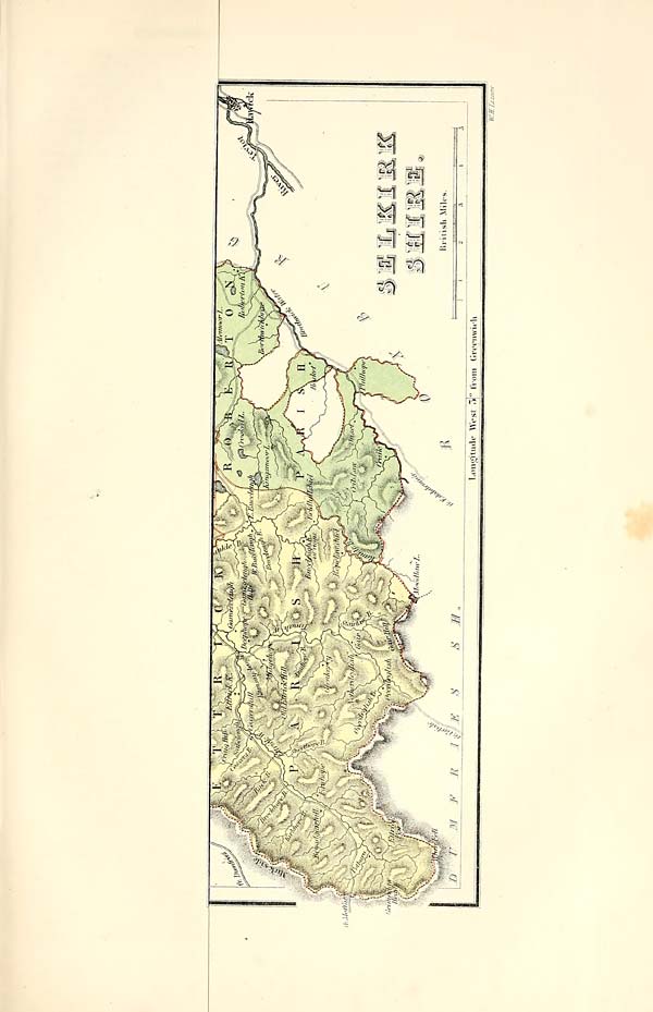 (147) Folded map - Selkirk shire