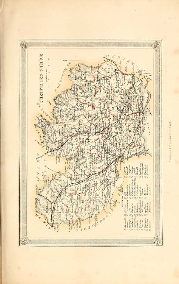 (541) Map - Dumfries shire