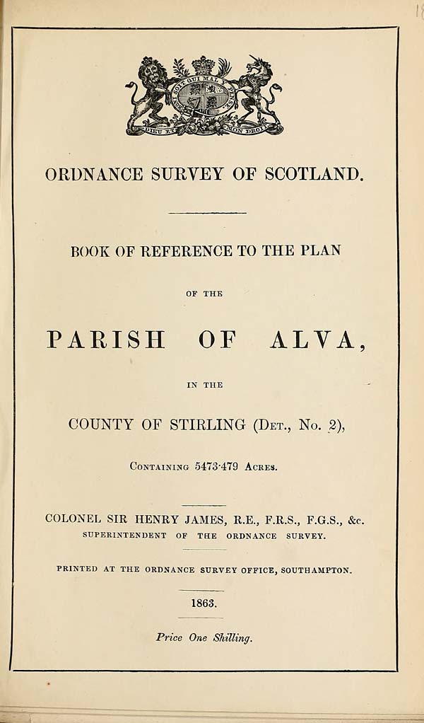 (467) 1863 - Alva, County of Stirling