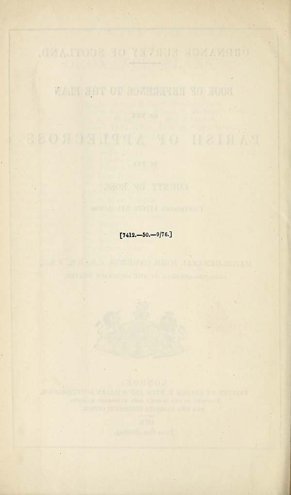 (628) Verso of title page - 