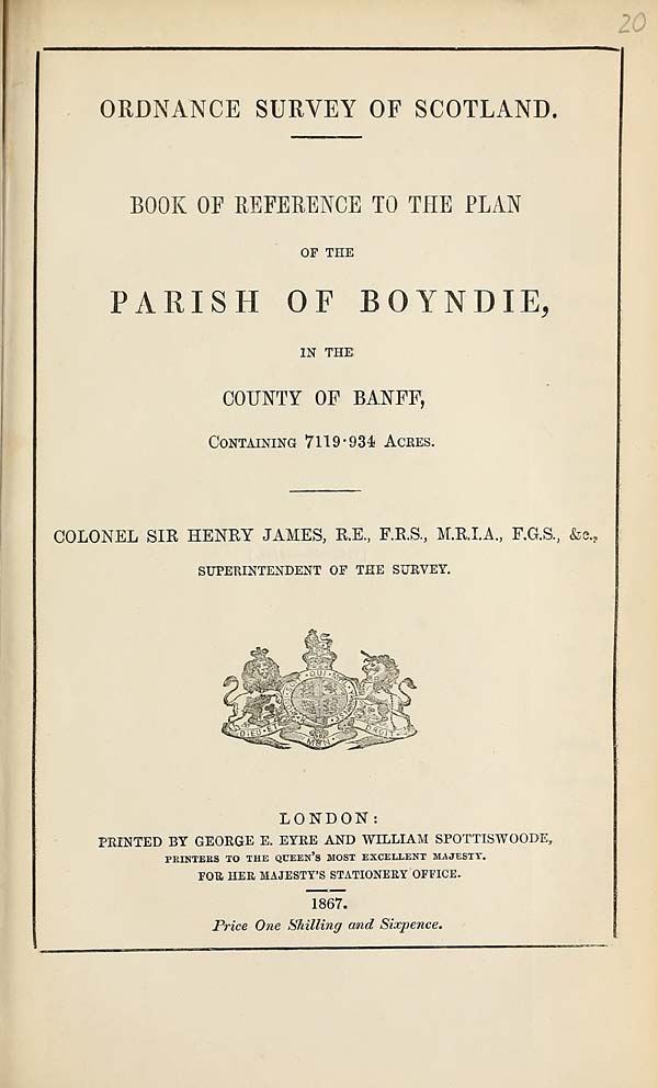 (547) 1867 - Boyndie, County of Banff