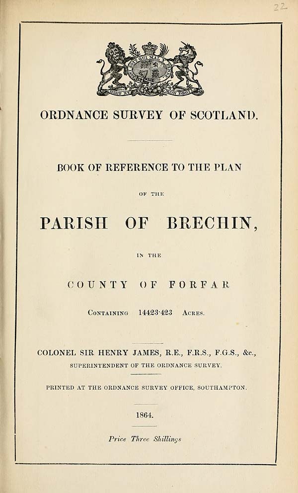 (579) 1864 - Brechin, County of Forfar