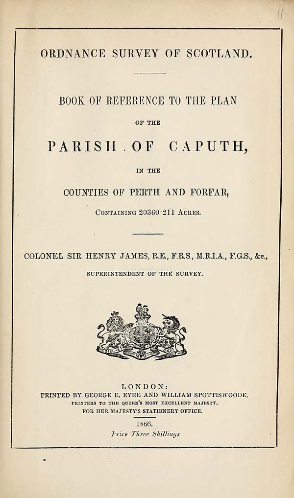 (331) 1866 - Caputh, Counties of Perth and Forfar