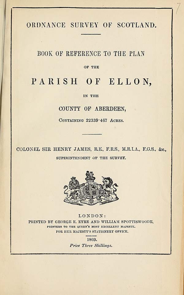 (143) 1869 - Ellon, County of Aberdeen