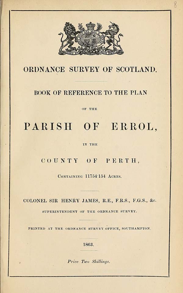 (183) 1863 - Errol, County of Perth