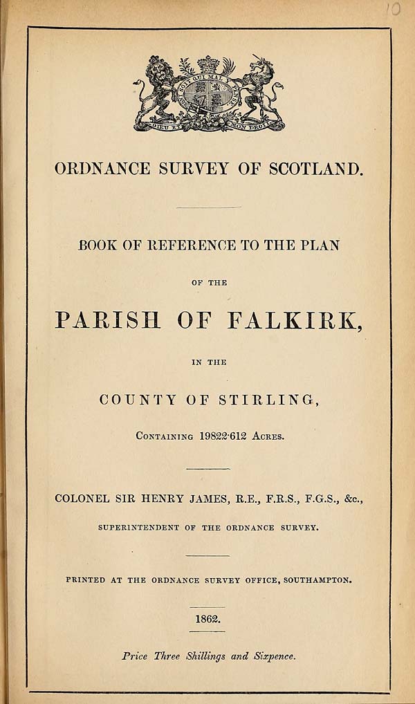 (227) 1862 - Falkirk, County of Stirling