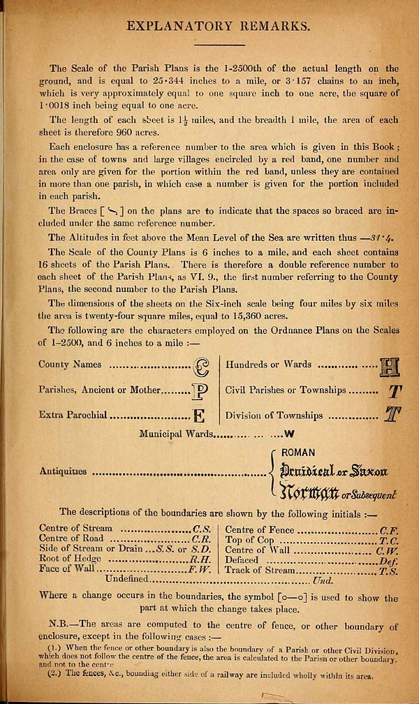 (537) Explanatory remarks -