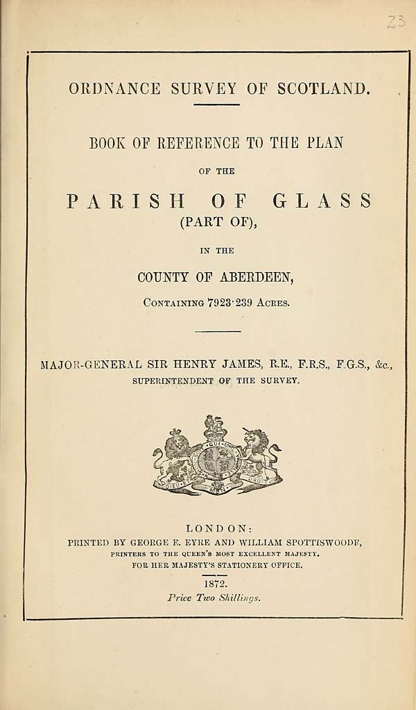 (591) 1872 - Glass (part of), County of Aberdeen