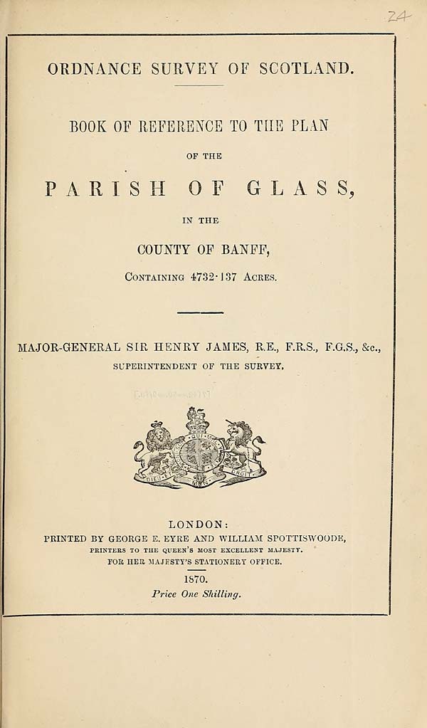 (615) 1870 - Glass, County of Banff